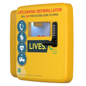 Defib Store 4000 Locked Outdoor Defibrillator Cabinet