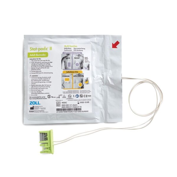 ZOLL Stat Padz II - Replacement Defibrillator Pads for Zoll AED Plus Defibrillator